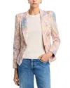 L Agence Kaisley Blazer In Pink