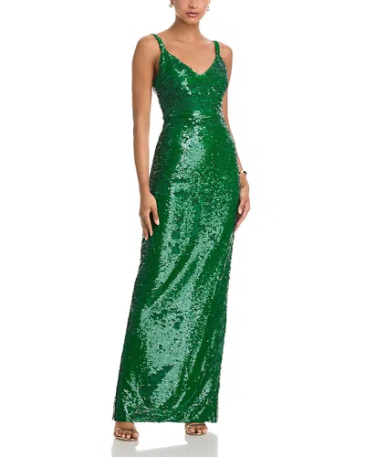 L Agence L'agence Karma Sequin Maxi Dress
