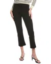 L Agence L'agence Kayden High-rise Pull-on Kick Flare Pant In Black