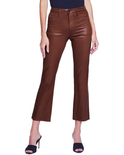 L Agence L'agence Kendra High-rise Crop Flare Jean
