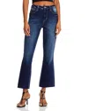 L Agence Kendra High Rise Crop Flare Jean In Lavelle In Columbia