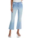 L Agence L'agence Kendra High Rise Cropped Flare Jeans In Columbia In Dorian