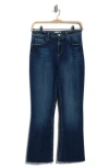 L Agence L'agence Kendra Raw Hem Crop Flare Jeans