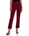 L Agence L'agence Ketra Baby Boot Trousers In Burgundy
