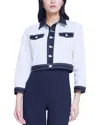 L Agence Koda Jacket In Blue