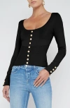 L Agence Lanetta Top In Black
