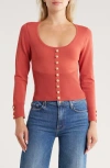 L'agence Mira Cropped Bootcut Jean In Orange