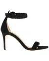 L Agence L'agence Larissa Suede & Leather Sandal In Black