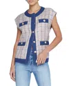 L Agence Laurel Oversized Vest In Multicolor