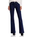 L Agence L'agence Lenora Low Rise Seamed Flare Jeans In Koval In Koval