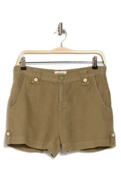 L Agence L'agence Leo Safari Linen Shorts