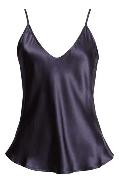 L'agence Lexi Silk Camisole In Blue