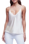 L Agence L'agence Lexi Silk Camisole In Pearl