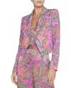 L Agence Lila Open-front Blazer