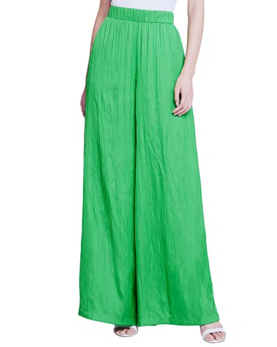 L Agence L'agence Lillian Wide Leg Pant In Gray