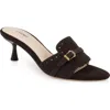L Agence L'agence Lina Slide Sandal In Brown