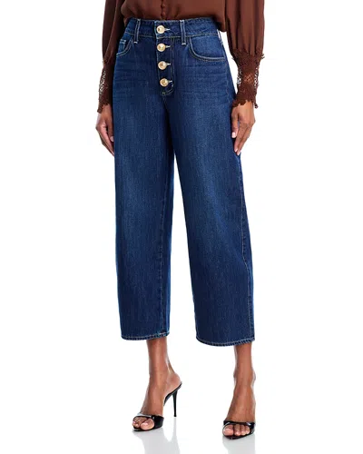 L Agence L'agence Liora High Rise Stovepipe Jeans In Rampart In Blue
