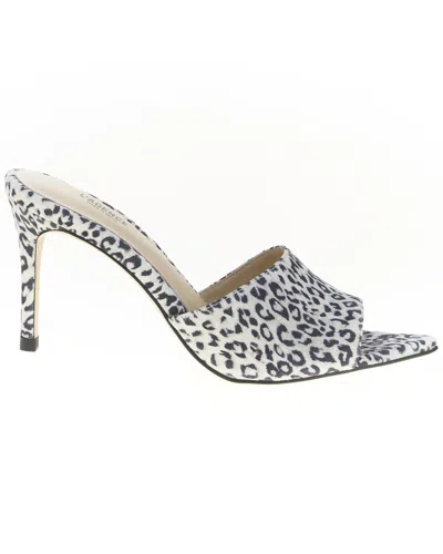 L Agence L'agence Lolita Suede Mule In White