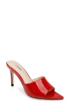 L Agence L'agence Lolita Vii Slide Sandal In Red