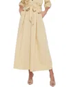 L'agence Lowen Paperbag Crop Pant In Pink
