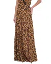 L Agence L'agence Luca Silk Maxi Skirt