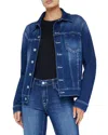 L Agence L'agence Mack Oversized Jacket In Blue