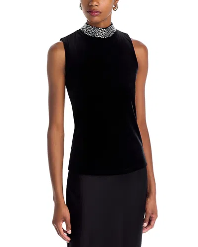 L'AGENCE L'AGENCE MADELYN VELVET TOP