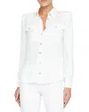 L'agence Kumi Button-fastening Jacket In White