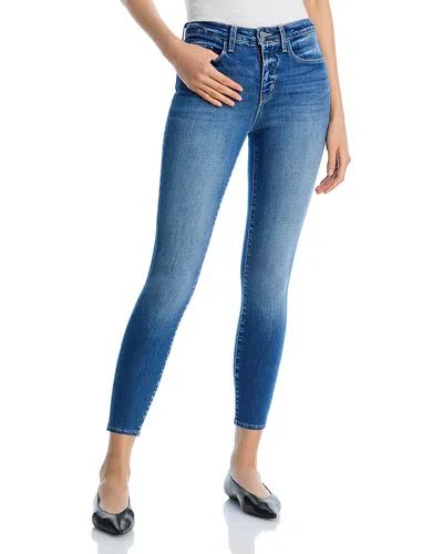 L Agence L'agence Margot High Rise Cropped Skinny Jeans In Cambridge