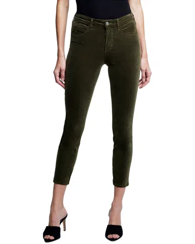 L Agence L'agence Margot High Rise Skinny Jean In Green