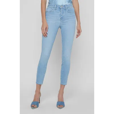 L'agence Margot High Waist Crop Skinny Jeans In Blue