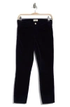 L Agence L'agence Margot Velvet Crop Skinny Jeans In Galactic