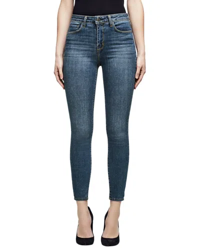 L Agence L'agence Marguerite High-rise Skinny Jean In Blue