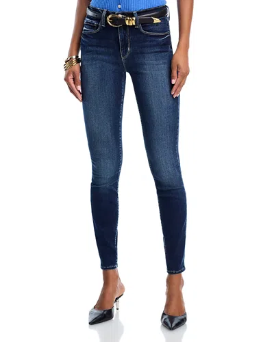 L Agence L'agence Marguerite High Rise Skinny Jeans In Columbia In Blue