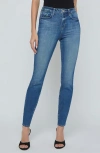 L Agence L'agence Marguerite High Waist Skinny Jeans In Blue