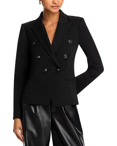 L'agence Marie Double Breasted Blazer In Black