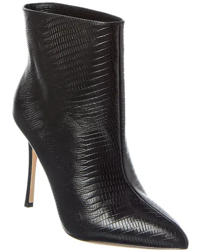 L Agence L'agence Mariette Leather Bootie In Black