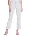 L'agence Marjorie Mid-rise Slim Straight Jeans In White