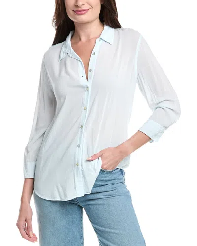 L Agence L'agence Marlene 3/4-sleeve Silk Blouse