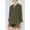 L Agence L'agence Marlene Button-up Shirt