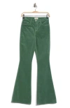 L'agence Marty High Rise Flare Leg Jeans In Frosty Spruce