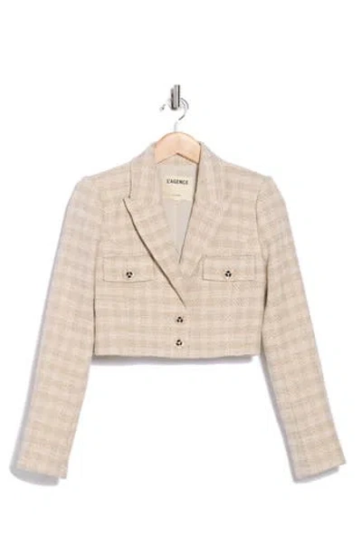L AGENCE L'AGENCE MAURA CROP JACKET