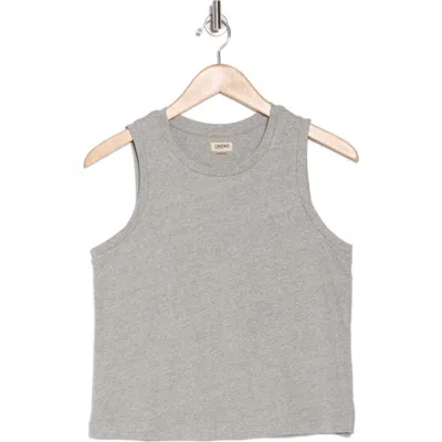 L Agence L'agence Mikaela Crop Tank In Heather Grey