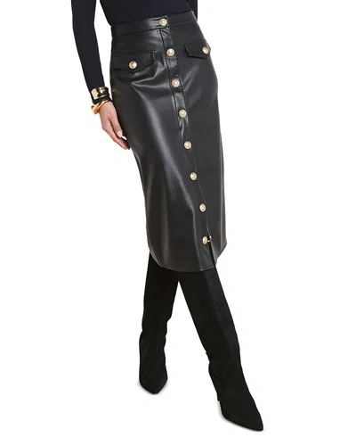 L Agence L'agence Milan Midi Skirt