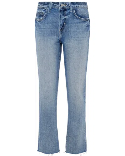 L Agence L'agence Milana Low-rise Ravine Stovepipe Jean In Blue
