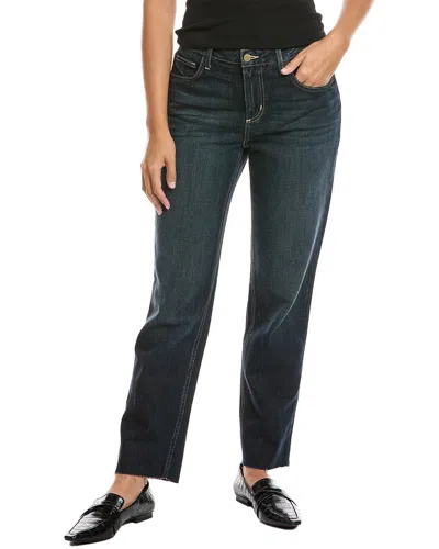 L Agence L'agence Milana Low-rise Stovepipe Jean In Blue