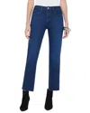 L Agence Milana Low Rise Stovepipe Jeans In Arco In Multi