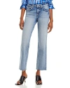 L AGENCE L'AGENCE MILANA MID RISE STRAIGHT JEANS IN RAVINE