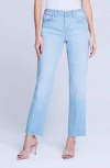 L Agence June Cropped Stovepipe Jeans In Dakota In Panama