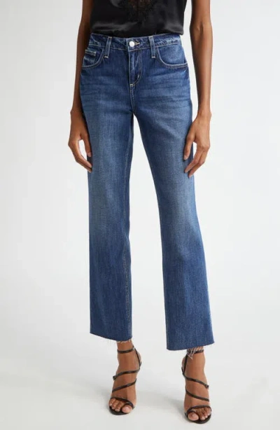 L AGENCE L'AGENCE MILANA STOVEPIPE STRAIGHT LEG JEANS